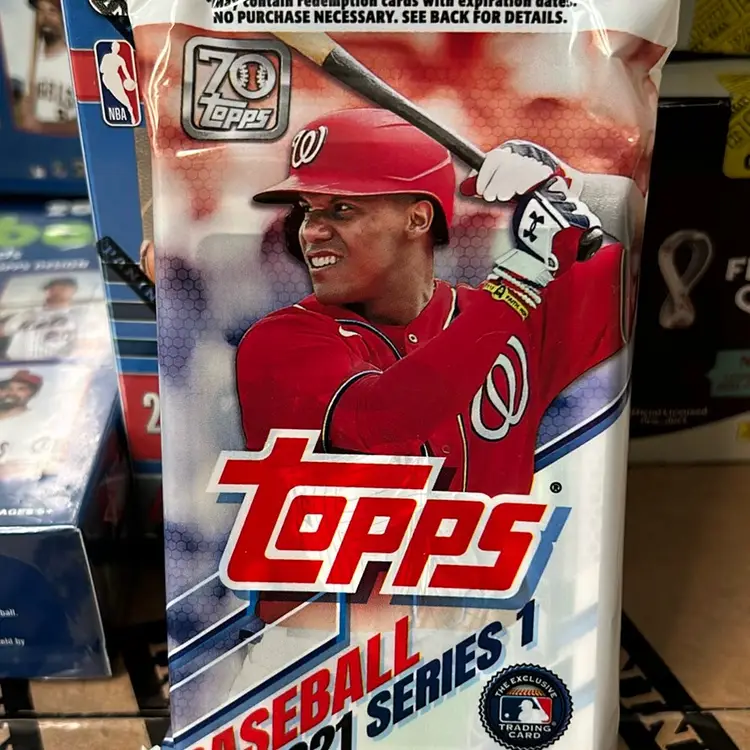2021 Topps Baseball Series 1 Cello Pack