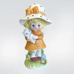 Vintage Girl Figurine