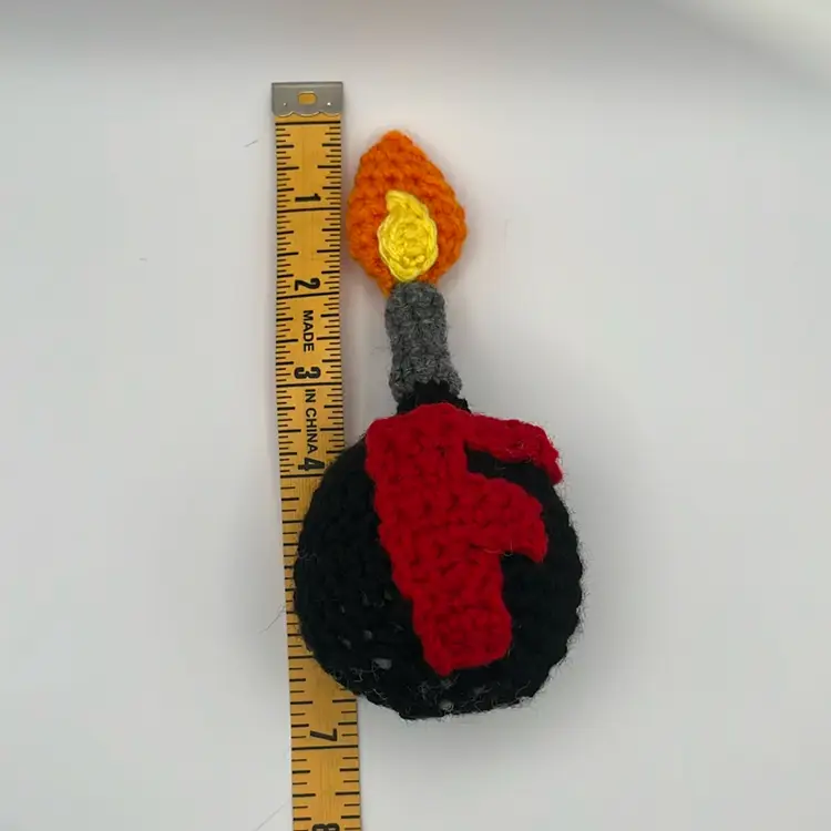 Handmade Crochet ‘F’  Bomb