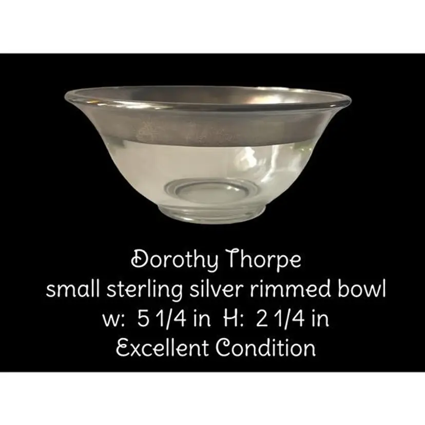 Vintage Dorothy Thorpe MCM Small serving bowl EUC