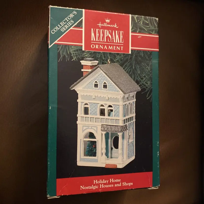 Hallmark Holiday Home Nostalgic Houses and Shops #7 1990 Keepsake Ornament