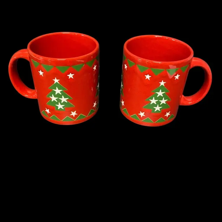 Waechtersbach Christmas Tree Mugs
