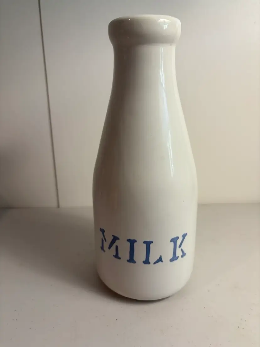 Vintage And Rare Roseville Ohio Milk Bottle