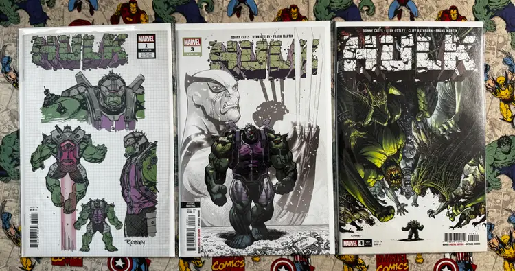 HULK *Near Complete Series* Huge Lot of 30 + variants! Donny Cates Ryan Ottley 2021 Marvel Comics