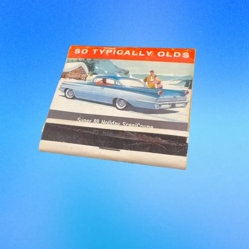 Vintage Oldsmobile Matchbook