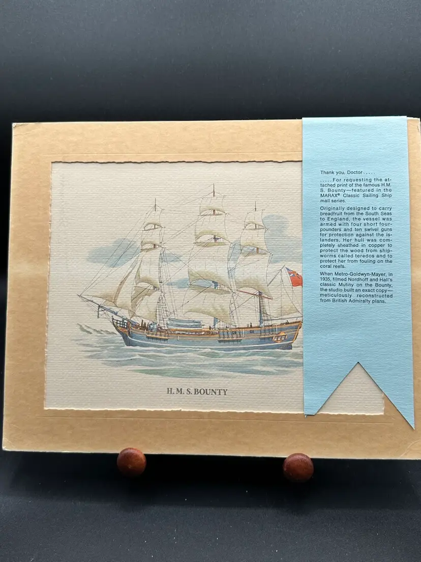 LOT OF 4 LITHOGRAPHS OF MARAX CLASSIC SHIP SERIES U.S.S CONSTITUTION