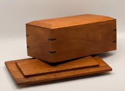 Handcrafted Wooden Butter Dishes