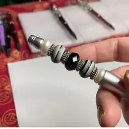 Fidget Pen Handmade By Me! Black Ink! 5 1/2”