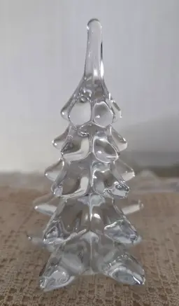 Art Glass Christmas Tree