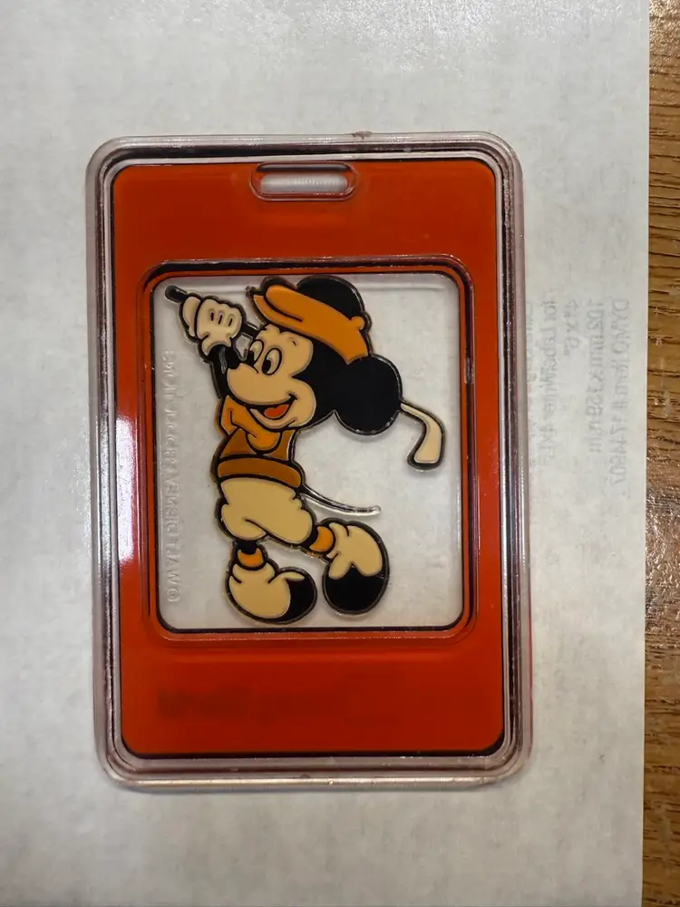 Vintage Walt Disney World Bag Tag