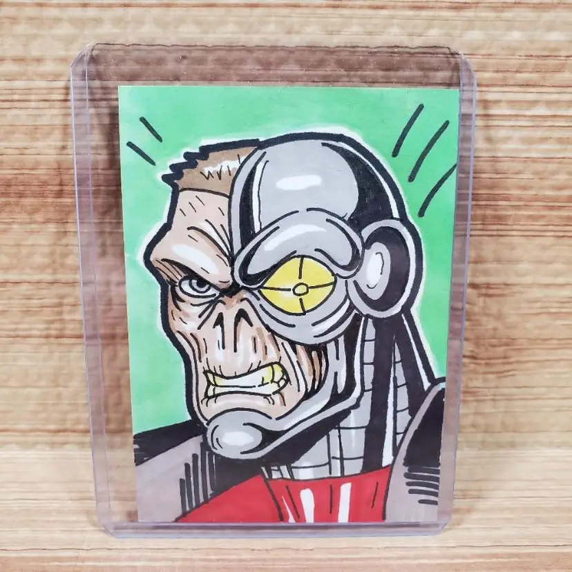 Marvel Comics Deathlok Sketch Card Magnet