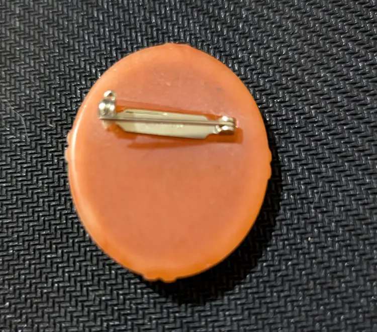 Vintage Avon Floral Cameo Brooch