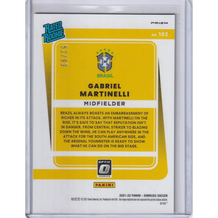 Gabriel Martinelli optic /99