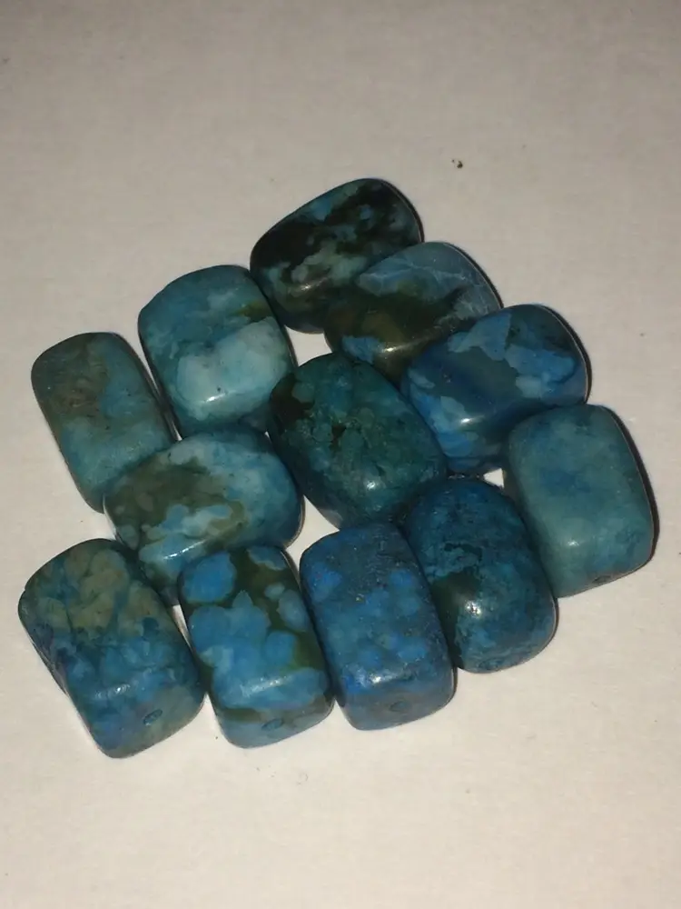 #02 Blue Apatite Beads 1.9 oz
