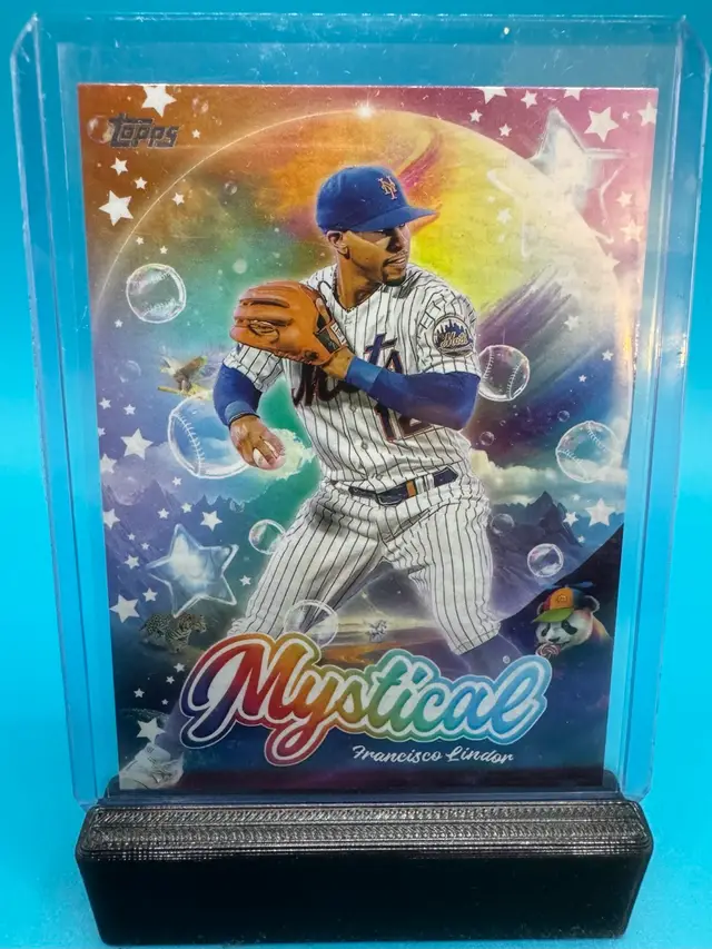 Francisco Lindor Topps Update Mystical New York Mets