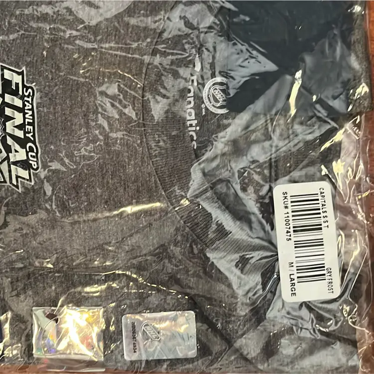 Washington Capitals Stanley Cup Champion T-shirt(Large)