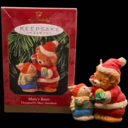 Vintage 1990s Hallmark Keepsake Ornament – Mary’s Bears