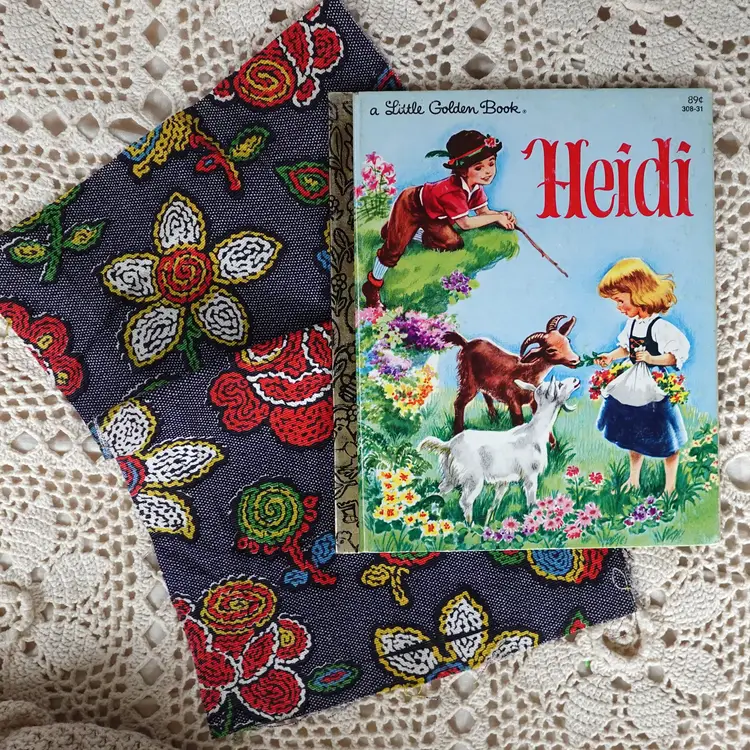 Little Golden Book Heidi Green Junk Journal Mini Kit