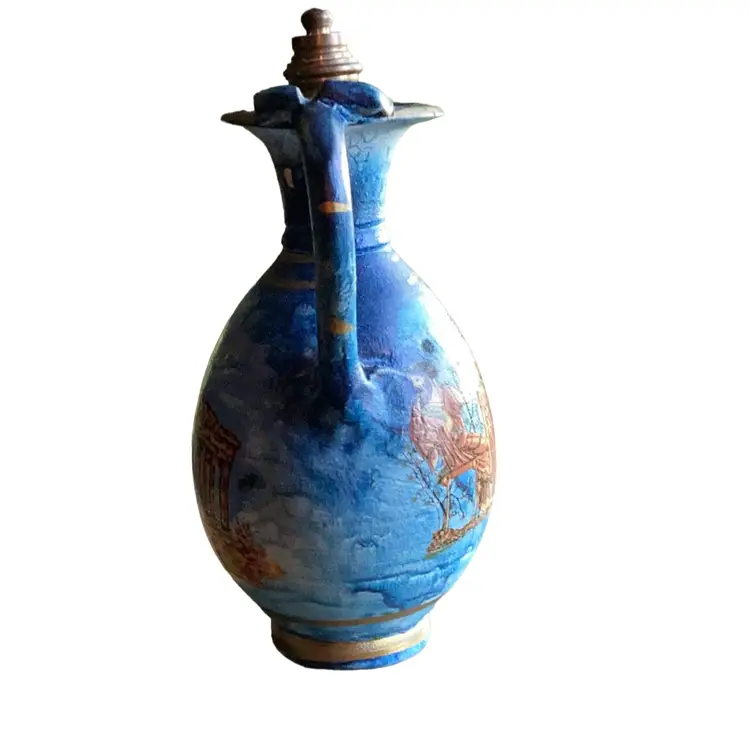 Crete Souvenir Amphora-Shaped Terracotta Perfume Bottle
