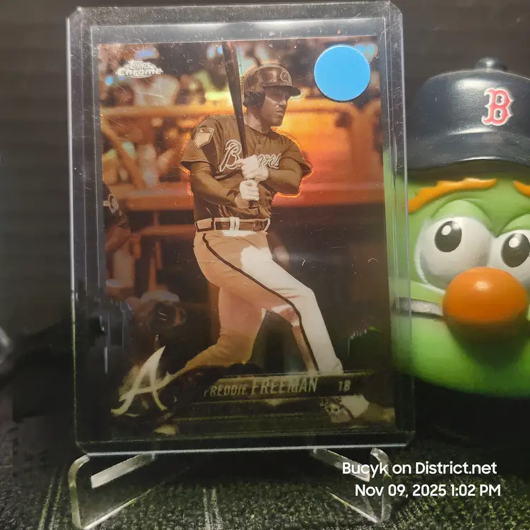 2018 Topps Chrome Sepia - Freddie Freeman Atlanta Braves