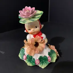 Pretty Flower Girl Embellished By Me