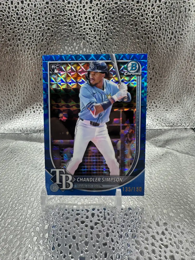 Chandler Simpson Tampa Bay Rays /150