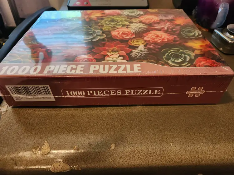 1000 piece Succulent puzzle sealed