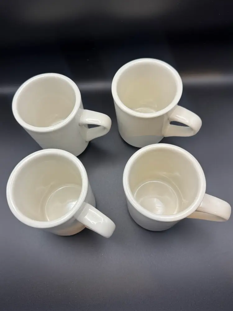 Set Of 4 Restaurant Essentials Coffee Mugs