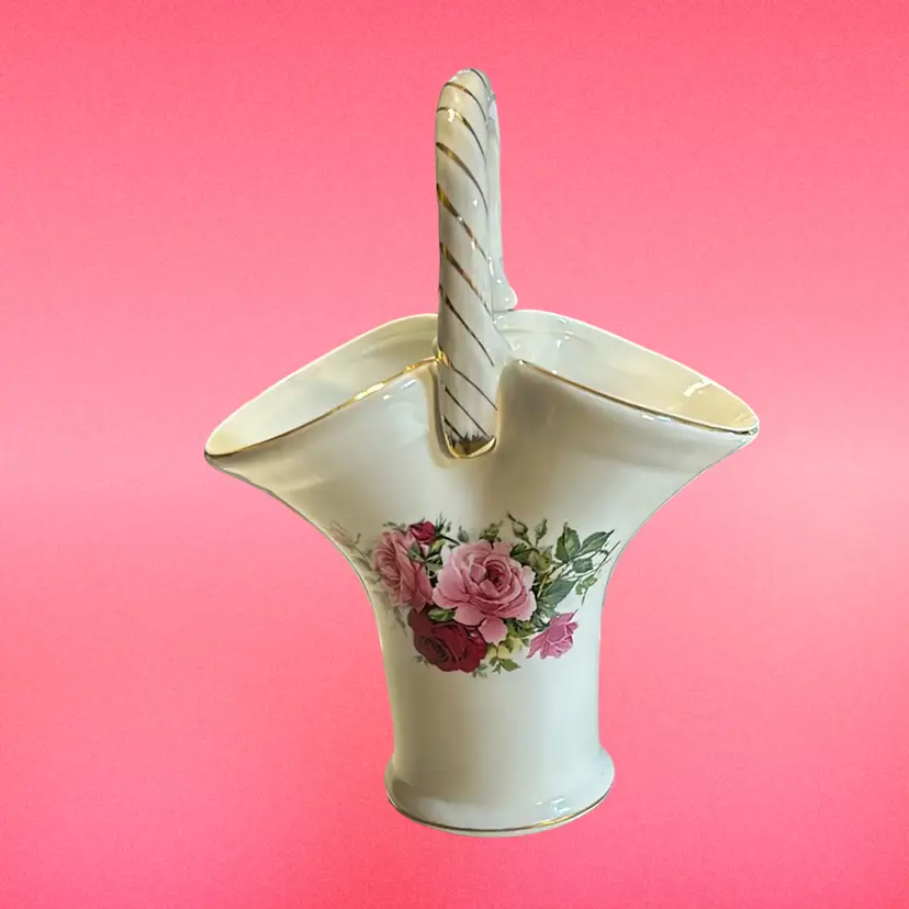 15 Formalities By Baum Brothers Rose Basket Vase