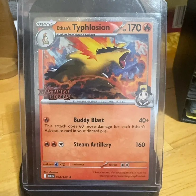 Ethan Typhlosion Stamped