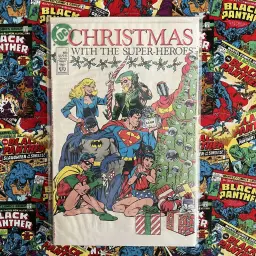 Christmas With The Super-Heroes 1988 DCU Holiday Bash Infinite Special Lot of 4