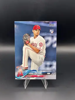 Shohei Ohtani 2018 Topps Series 2 #700 Pitching RC MVP Los Angeles Dodgers