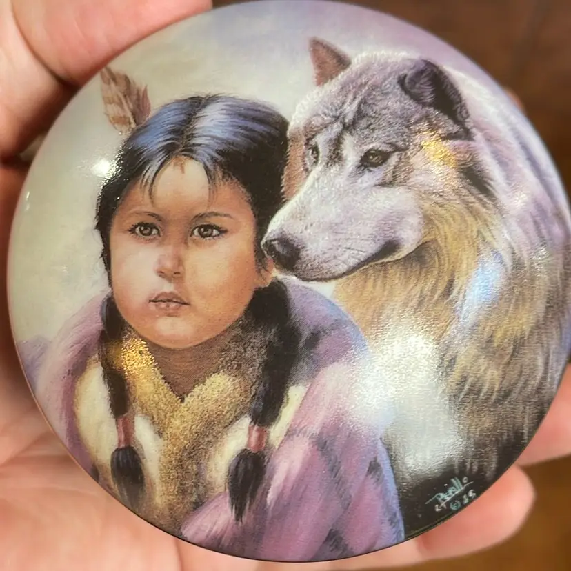 1994 Loyal Alliance  Limited Edition Ceramic Music Box Gregory Perillo