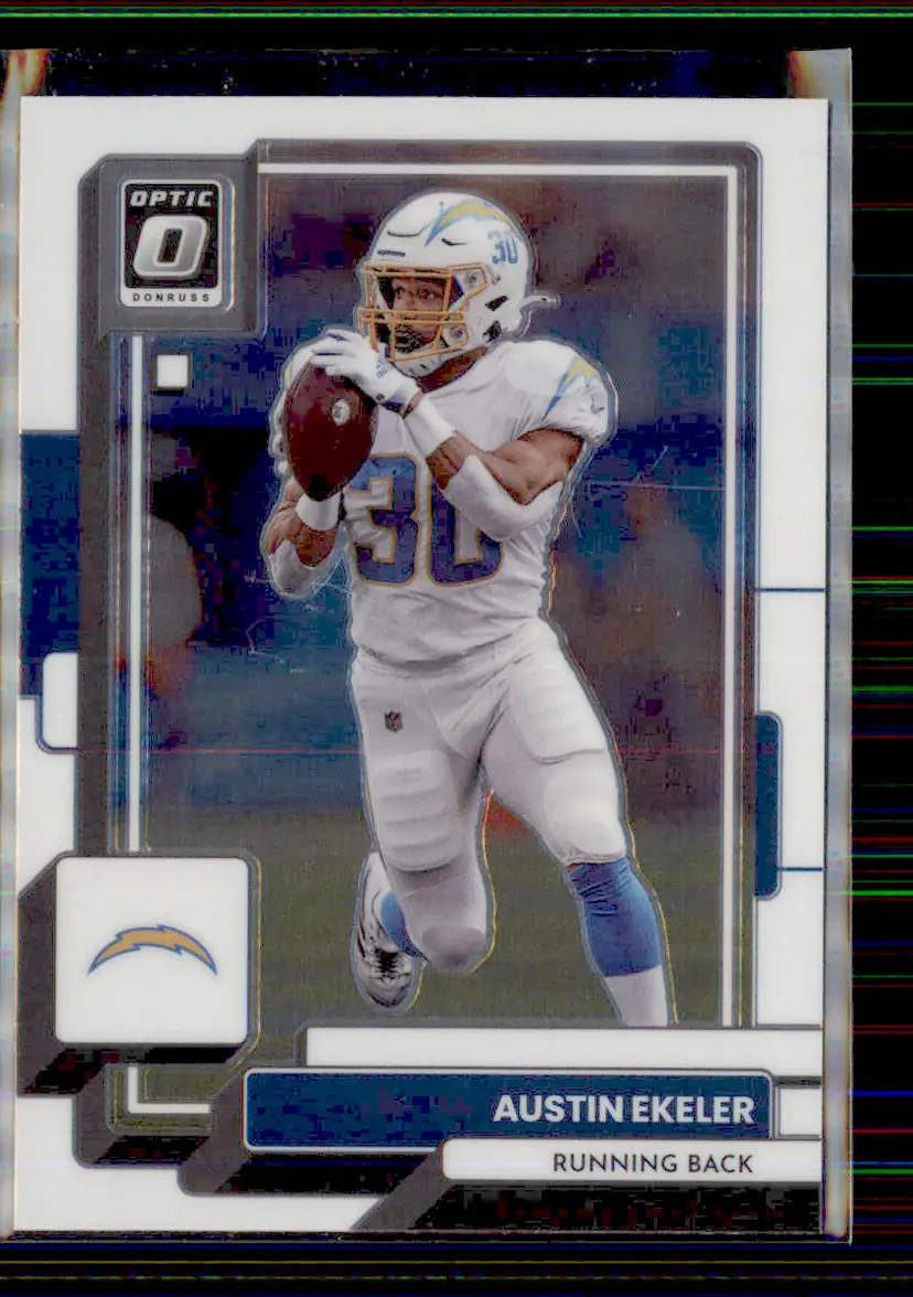 Austin Ekeler 2022 Donruss Optic #109 - Los Angeles Chargers - (130-144)