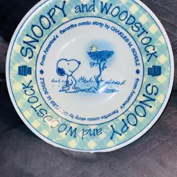 Peanuts By Charles Schultz Snoopy And Woodstock Friends Ceramic Bow