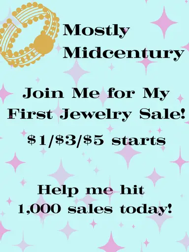 My First Jewelry show -- $1/$3/$5 starts