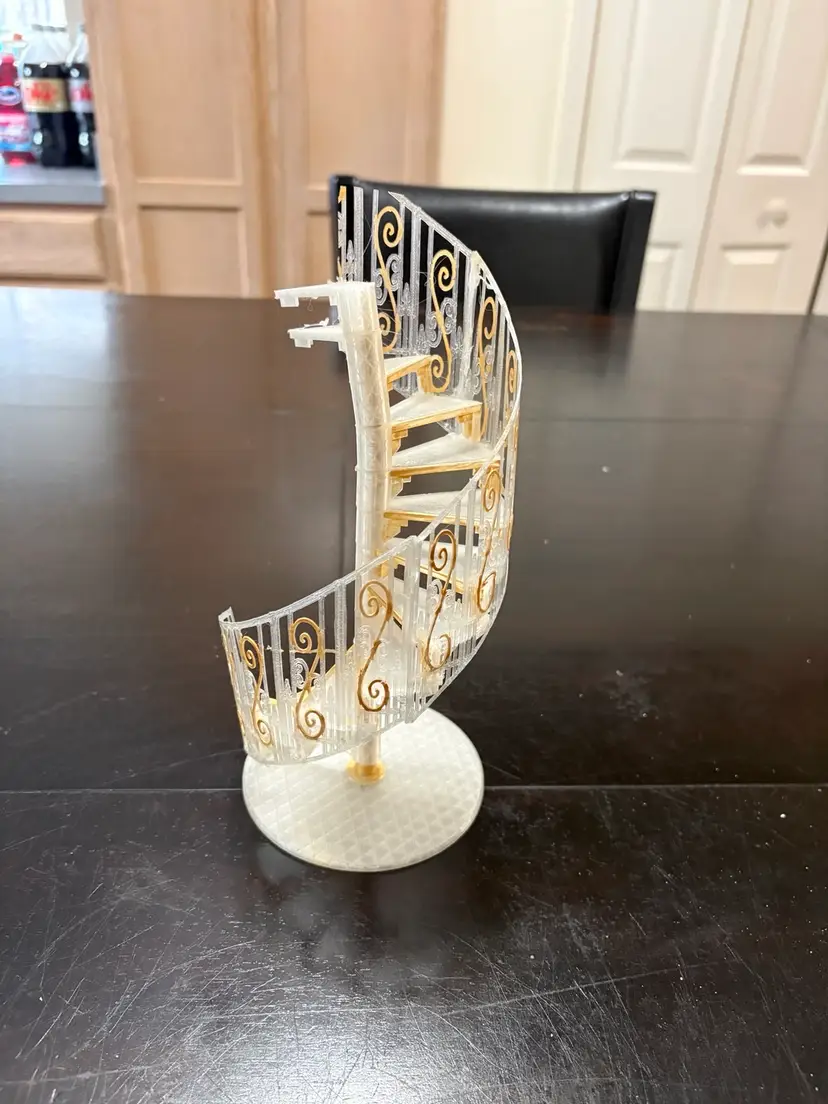 Spiral Staircase 3D Printed
