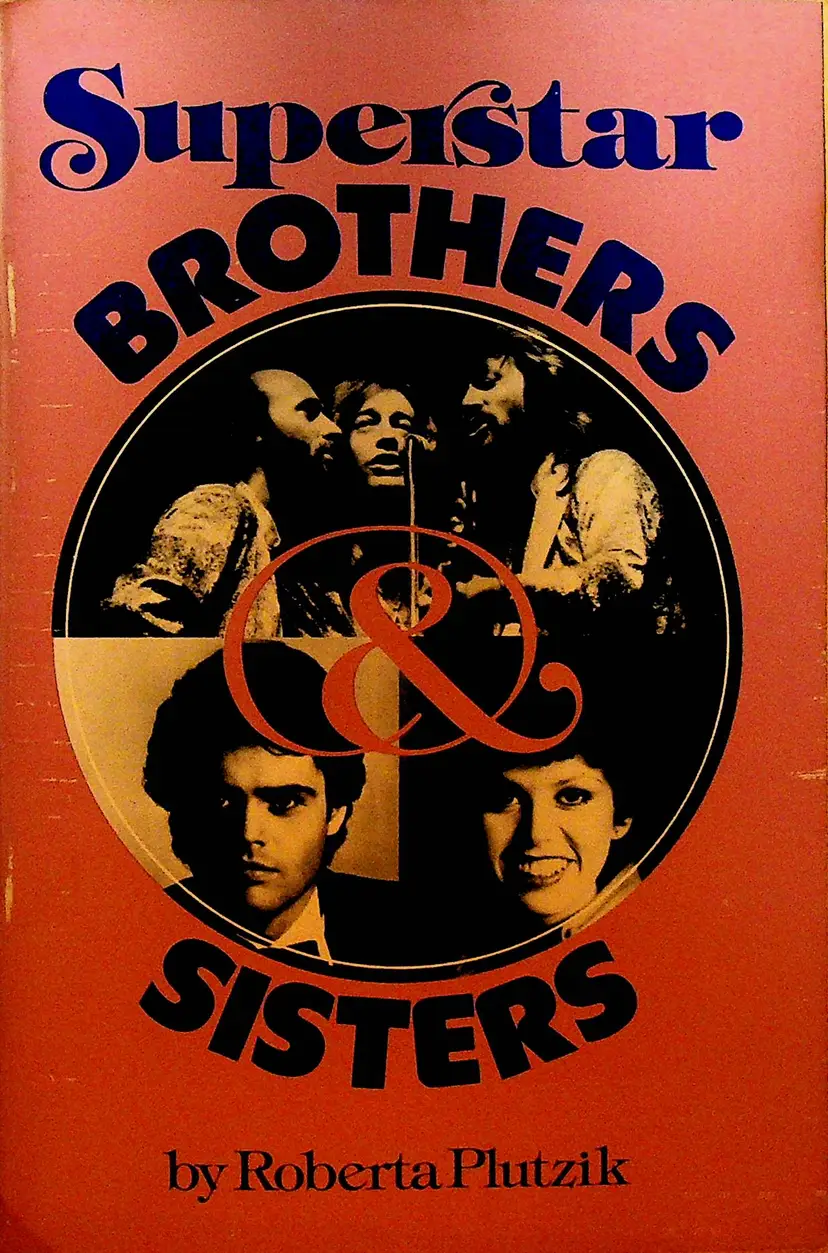 Superstar Brothers & Sisters Book Jacksons Osmonds John Travolta
