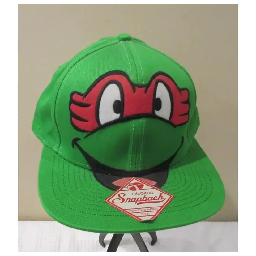 Original Snapback Flat Bill Ninja Turtles Nickelodeon Colorful