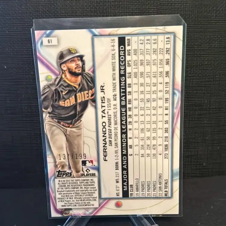 Fernando Tatis Jr /199 Cosmic San Diego Padres