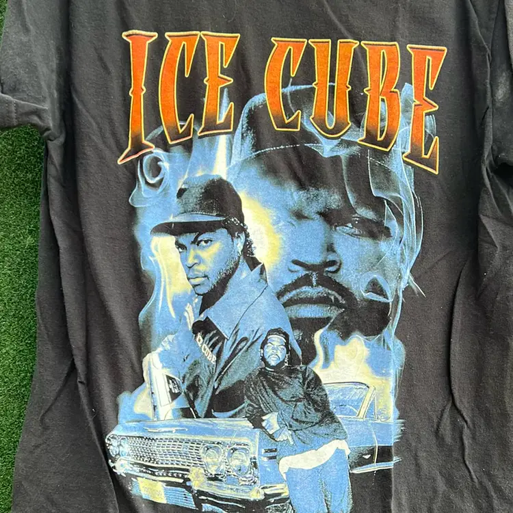 Ice Cube Size Medium Black Fashion Shirt 