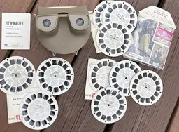 Vintage 1970s Viewmaster 10 Slides Mary Poppins Disney Mod Squad View Master