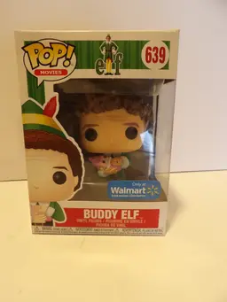* Funko POP!  Elf: Buddy Elf W/ Baby  Walmart Excl 639 Christmas Movie