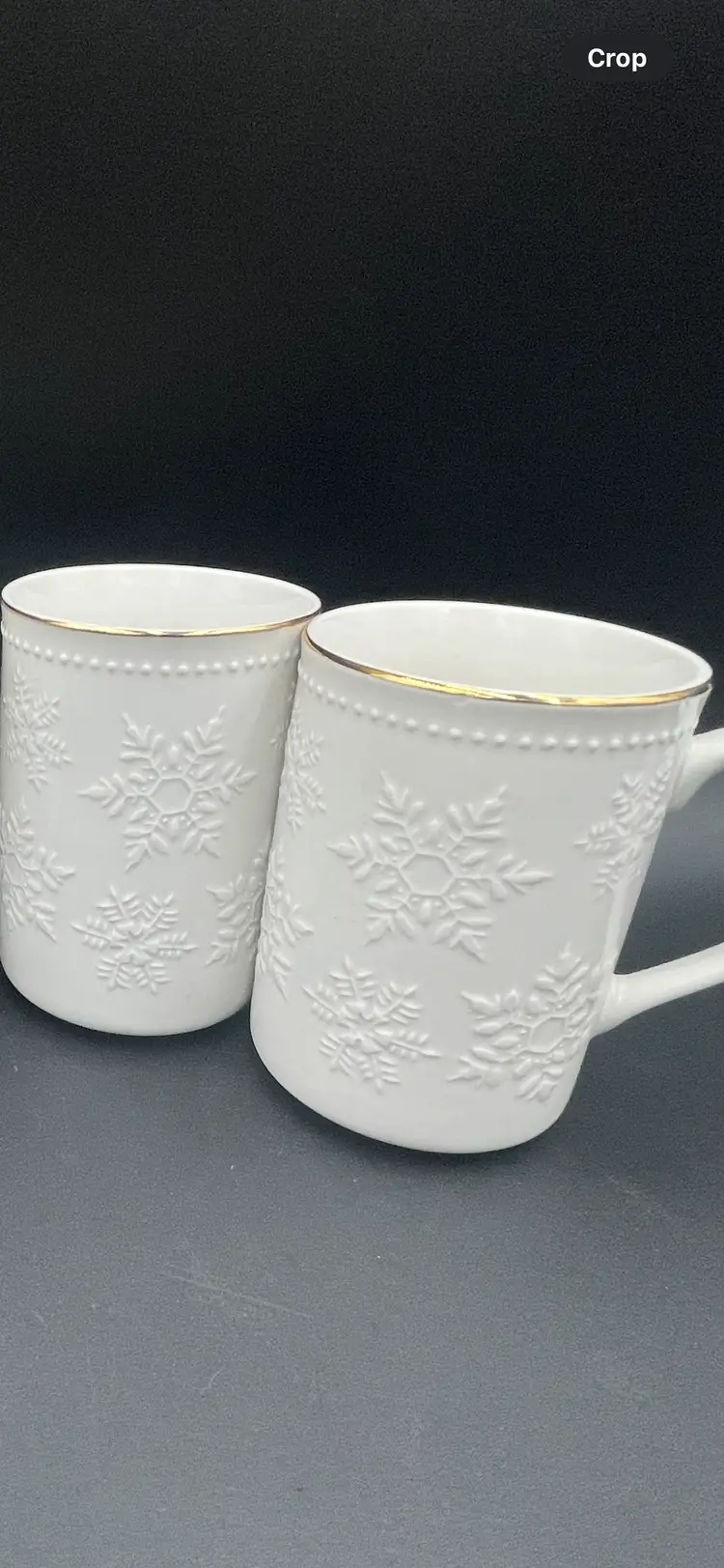 Libbey Tableware Snowflake Mugs