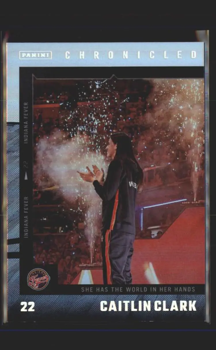 2025 Panini Caitlin Clark Chronicled #57 Caitlin Clark Holo - (137) - Indiana Fever