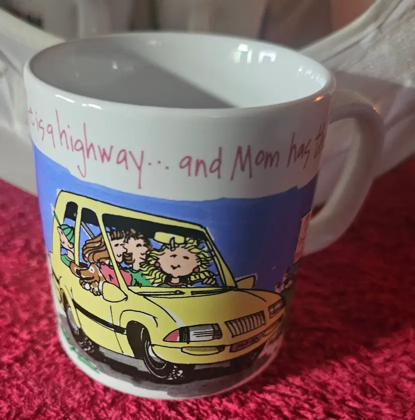 Life Is a Highway... and Mom Has the Map - Humorous Coffee Mug
