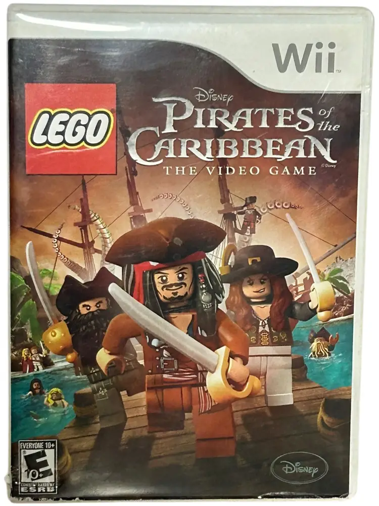 Nintendo Wii Lego Disney Pirates of the Caribbean The Video Game CIB