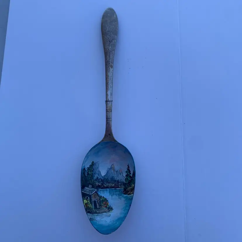Hand painted Spoon For Decorating