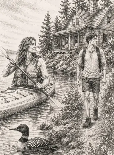 Coming To The Cottage Angel & Mamajo
