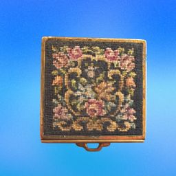 Cross Stitch Compact W/ Mirror